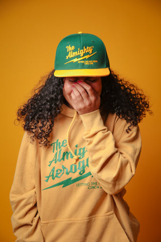 Almighty Snapback Green/Gold