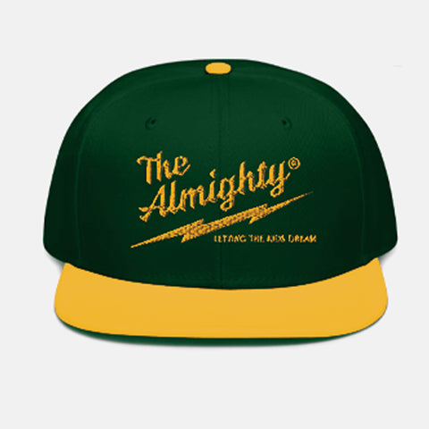 Almighty Snapback Green/Gold